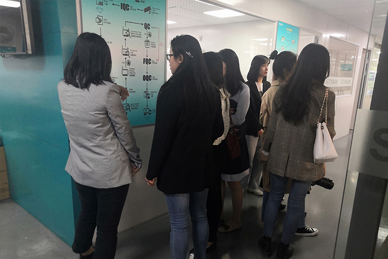 敏視順利開展廣外商務(wù)英語研究生學(xué)院企業(yè)參觀活動