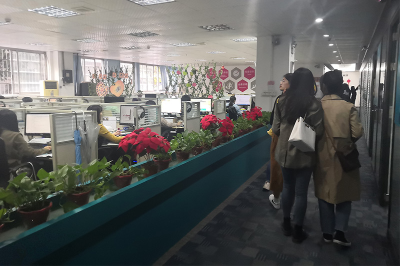敏視順利開展廣外商務(wù)英語研究生學(xué)院企業(yè)參觀活動